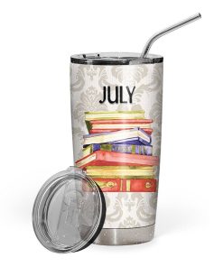 Gearhuman 3D I Love Reading July Custom Design Vacuum Insulated Tumbler GV070914 Tumbler 