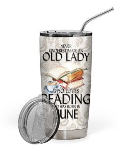 Gearhuman 3D I Love Reading June Custom Design Vacuum Insulated Tumbler GV070913 Tumbler 