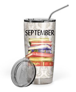 Gearhuman 3D I Love Reading September Custom Design Vacuum Insulated Tumbler GV070915 Tumbler 