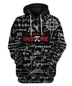 Gearhuman 3D I Teach To InsPIre Custom Hoodie Apparel GA27023 3D Custom Fleece Hoodies Hoodie S 