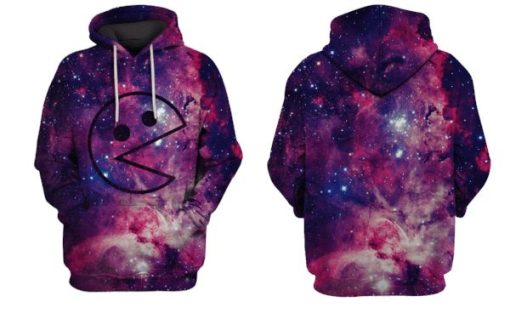 Gearhuman 3d Icon Galaxy Hoodies T-Shirt Apparel GL101105 3D Custom Fleece Hoodies