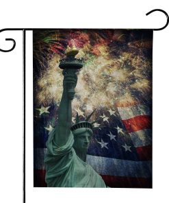 Gearhuman 3D Independence Day Statue Of Liberty Custom Flag GW2306216 House Flag House Flag S