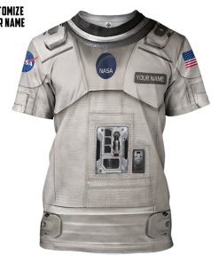 Gearhuman 3D Interstellar Space Suit Custom Tshirt Apparel GW150911 3D T-shirt T-Shirt S