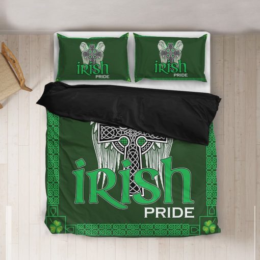 Gearhuman 3D Irish Pride Cross Bedding Set GK190211 Bedding Set