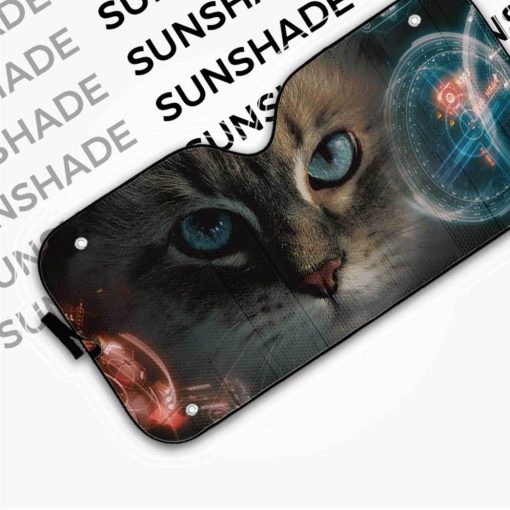 Gearhuman 3D Iron Man HUD Ragdoll Cat Auto Sunshade ZK2804214 Auto Sunshade