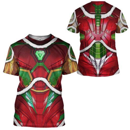 Gearhuman 3D Ironman Christmas Custom Tshirt Apparel GJ08101 3D T-shirt