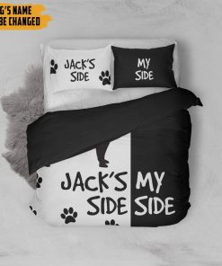 Gearhuman 3D Jack Russell Terriers Side My Side Custom Name Bedding Set GW11039 Bedding Set Twin 3PCS