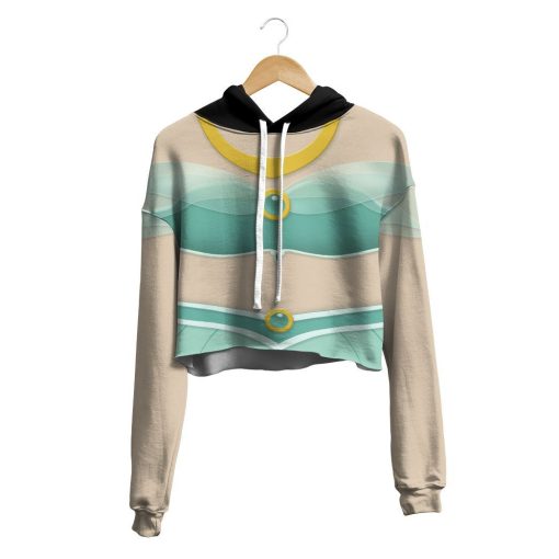 Gearhuman 3D Jasmine Princess Custom Crop Hoodie CC08124 Crop Hoodie
