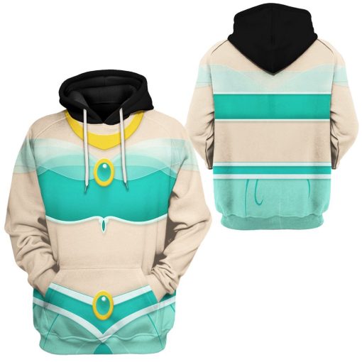 Gearhuman 3D Jasmine Princess Custom Tshirt Hoodie Appreal CC24115 3D Apparel