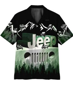 Gearhuman 3D Jeep Hawaii Shirt ZZ2705211 Hawai Shirt Short Sleeve Shirt S 