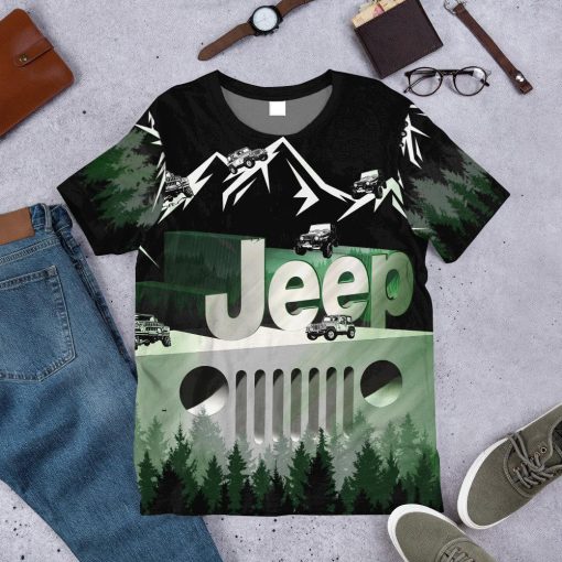Gearhuman 3D Jeep Tshirt Hoodie Apparel ZZ2705214 3D Apparel
