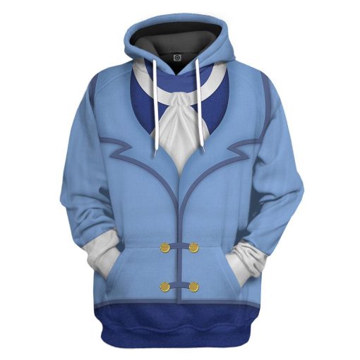 Gearhuman 3D John Smith Pocahontas Custom Tshirt Hoodie Apparel GK29127 3D Apparel Hoodie S