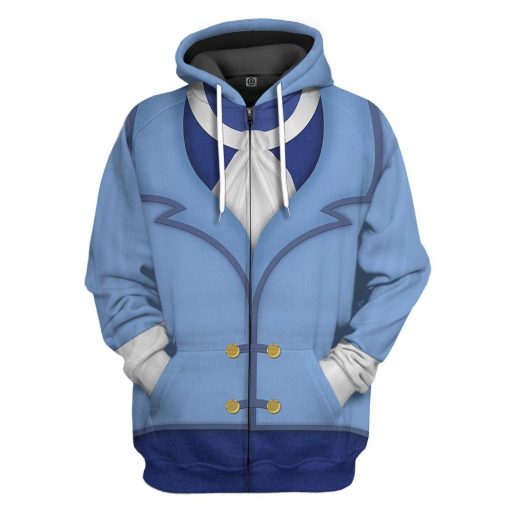 Gearhuman 3D John Smith Pocahontas Custom Tshirt Hoodie Apparel GK29127 3D Apparel Zip Hoodie S