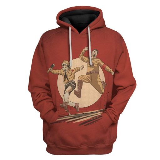 Gearhuman 3D Jojo Jump Custom T-Shirts Hoodies Apparel GT13023 3D Custom Fleece Hoodies Hoodie S