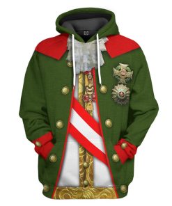 Gearhuman 3D Joseph II Holy Roman Emperor Custom Hoodie Apparel GV07093 3D Custom Fleece Hoodies Hoodie S 