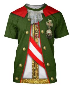 Gearhuman 3D Joseph II Holy Roman Emperor Custom Tshirt Apparel GV07093 3D T-shirt T-Shirt S 