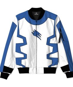 Gearhuman 3D Jungle Fury Blue Power Ranger Bomber GB190117 Bomber Jacket Bomber S 