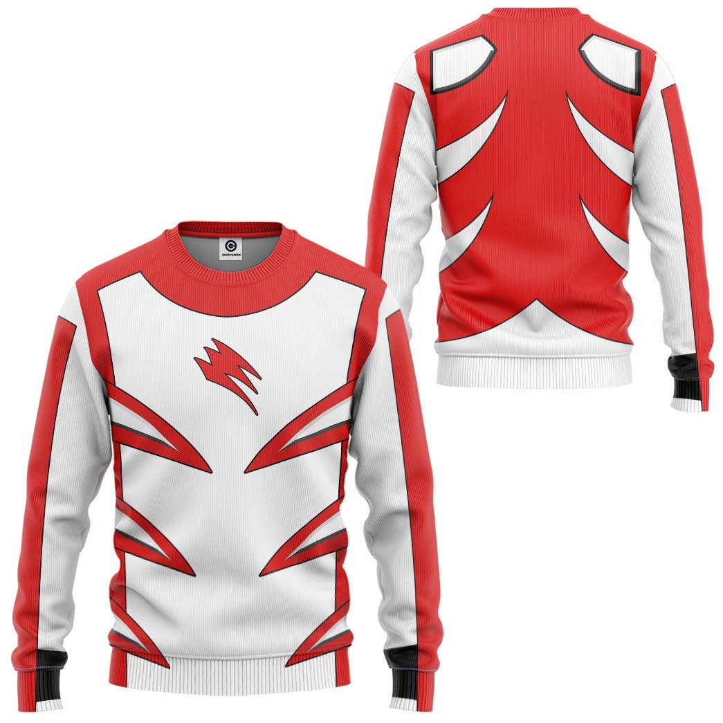 Gearhumans 3D Jungle Fury Red Master Mode Power Ranger Tshirt Hoodie Apparel 2 Gearhuman 3D Jungle Fury Red Master Mode Power Ranger Tshirt Hoodie Apparel GB190119 3D Apparel