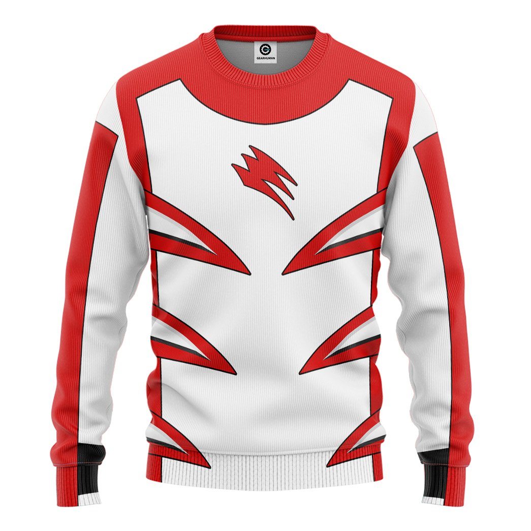 Gearhumans 3D Jungle Fury Red Master Mode Power Ranger Tshirt Hoodie Apparel 6 Gearhuman 3D Jungle Fury Red Master Mode Power Ranger Tshirt Hoodie Apparel GB190119 3D Apparel Long Sleeve S