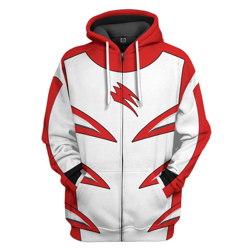Gearhumans 3D Jungle Fury Red Master Mode Power Ranger Tshirt Hoodie Apparel 8 Gearhuman 3D Jungle Fury Red Master Mode Power Ranger Tshirt Hoodie Apparel GB190119 3D Apparel Zip Hoodie S