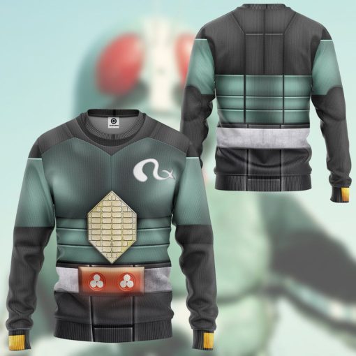 Gearhuman 3D Kamen Rider Black RX Tshirt Hoodie Apparel GB080111 3D Apparel