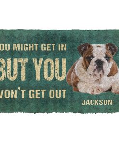 Gearhuman 3D Keep Door Closed Bulldogs Dog Custom Gender Doormat GV290113 Doormat Doormat S(15,8''x23,6'')