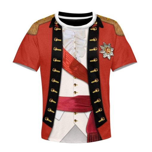 Gearhuman 3D Kid Custom Henry Clinton T-Shirts Apparel GT28817 Kid 3D T-Shirt Kid T-Shirt 3XS