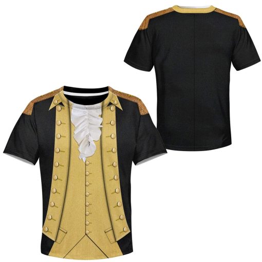 Gearhuman 3D Kid George Washington T-Shirts Apparel GA25032 Kid 3D T-Shirt