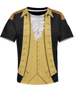 Gearhuman 3D Kid George Washington T-Shirts Apparel GA25032 Kid 3D T-Shirt Kid T-Shirt 3XS 