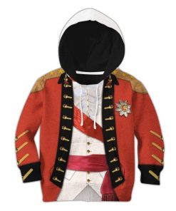 Gearhuman 3D Kid Henry Clinton Custom Hoodie Apparel GT28817 Kid 3D Apparel Kid Hoodie 2XS