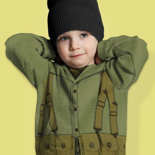 Gearhumans 3D Kid WW2 Soldier Uniform Custom Tshirt Hoodie Apparel 7 Gearhuman 3D Kid WW2 Soldier Uniform Custom Tshirt Hoodie Apparel CK07122 Kid 3D Apparel