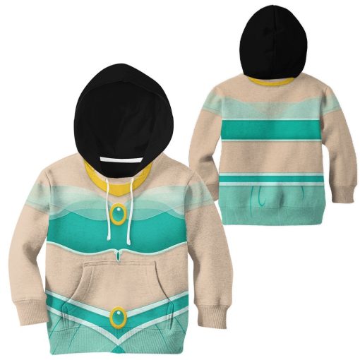 Gearhumans 3D Kids Jasmine Princess Custom Tshirt Hoodie Appreal 2 Gearhuman 3D Kids Jasmine Princess Custom Tshirt Hoodie Appreal CC11125 Kid 3D Apparel