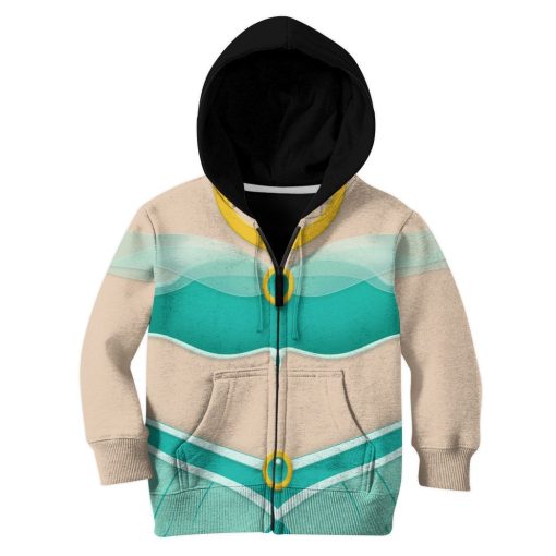 Gearhumans 3D Kids Jasmine Princess Custom Tshirt Hoodie Appreal 5 Gearhuman 3D Kids Jasmine Princess Custom Tshirt Hoodie Appreal CC11125 Kid 3D Apparel Kid Zip Hoodie XS