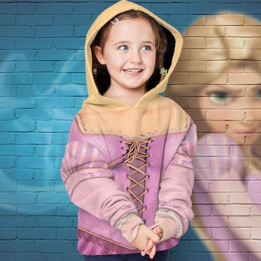 Gearhumans 3D Kids Rapunzel Princess Custom Tshirt Hoodie Appreal 7 Gearhuman 3D Kids Rapunzel Princess Custom Tshirt Hoodie Appreal CC11128 Kid 3D Apparel