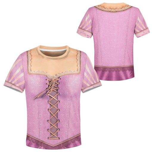 Gearhumans 3D Kids Rapunzel Princess Custom Tshirt Hoodie Appreal 6 Gearhuman 3D Kids Rapunzel Princess Custom Tshirt Hoodie Appreal CC11128 Kid 3D Apparel