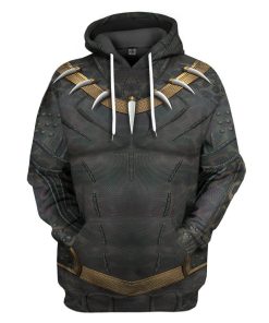Gearhuman 3D Killmonger Golden Jaguar Custom Hoodie Apparel GW06103 3D Apparel Hoodie S 