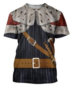 Gearhuman 3D King Alfred the Great Custom T-Shirts Apparel GW14045 3D T-shirt T-Shirt S 