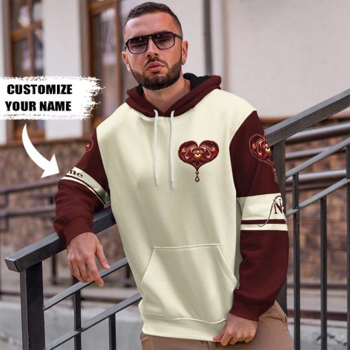 Gearhuman 3D King Hearts Lion Poker Custom Name Tshirt Hoodie Apparel GB31125 3D Apparel