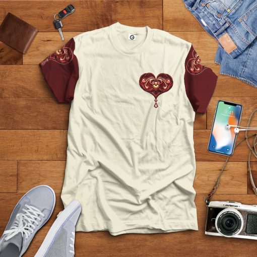 Gearhuman 3D King Hearts Lion Poker Custom Name Tshirt Hoodie Apparel GB31125 3D Apparel