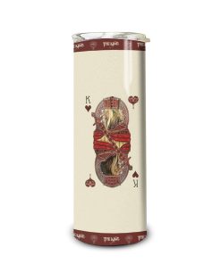 Gearhuman 3D King Hearts Lion Poker Custom Tumbler GB24125 Tumbler