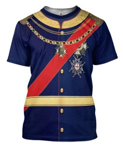 Gearhuman 3D King Ludwig II of Bayern Custom Tshirt Apparel GV040914 3D T-shirt T-Shirt S 