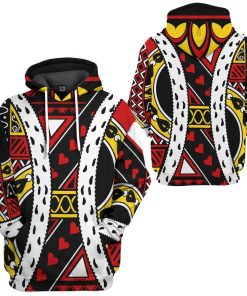Gearhuman 3D King of Hearts Charles Custom Tshirt Hoodie Apparel CC12011 3D Apparel 
