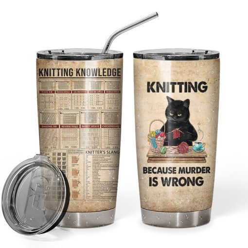 Gearhuman 3D Knitting Knowledge Custom Tumbler GB07129 Tumbler