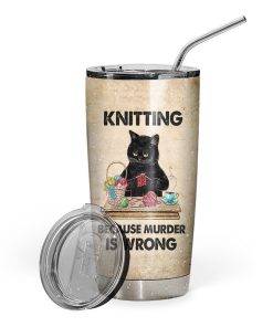 Gearhuman 3D Knitting Knowledge Custom Tumbler GB07129 Tumbler Short 20oz 