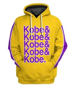 Gearhuman 3D Kobe Bryant Custom Hoodie Apparel GN22071 3D Custom Fleece Hoodies Hoodie S 