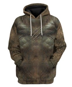 Gearhuman 3D Kong Custom Tshirt Hoodie Apparel GK25016 3D Apparel Hoodie S