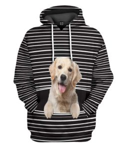 Gearhuman 3D Labrador Retriever Custom Hoodie Apparel GV27074 3D Custom Fleece Hoodies Hoodie S 