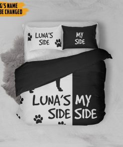 Gearhuman 3D Labrador Retrievers Side My Side Custom Name Bedding Set GW11034 Bedding Set Twin 3PCS