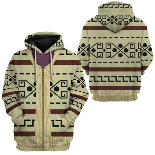 Gearhuman 3D Lebowski Custom Hoodie Apparel GH26022 3D Custom Fleece Hoodies