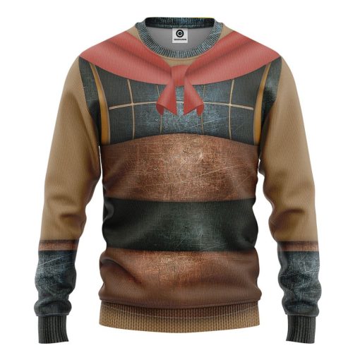 Gearhuman 3D Li Shang General Mulan Custom Tshirt Hoodie Apparel CK31121 3D Apparel Long Sleeve S